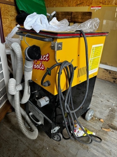 鈑金塗装用集塵機