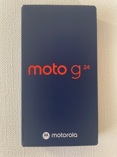 【新品未使用品】moto g24