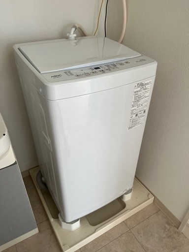 AQUA 洗濯機 5.0kg 使用期間半年