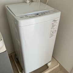 AQUA 洗濯機 5.0kg 使用期間半年