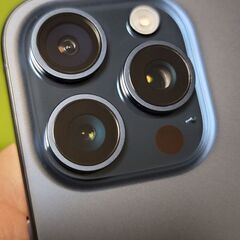 【極美品】☆新品付属品付☆iPhone 15 Pro Max 256GB ブルーチタニウム SIMフリー