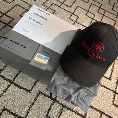 バレンシアガ　BB MODEロゴキャップ　L size  男女兼用
