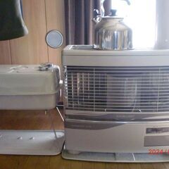 FF式ストーブ　煙突　20Lタンク付き