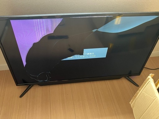40インチテレビ ジャンク品