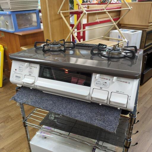J528 ★多少使用感★パロマ★都市ガスコンロ★水無し片面焼きグリル