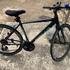 27インチ自転車　クロスバイク　整備必須！