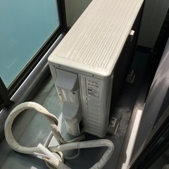 エアコン 白くまくん 14畳200v 室外機込み 取り外し済