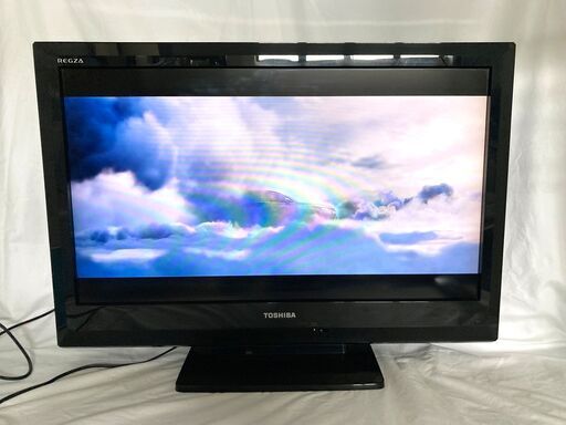 ∞ 東芝 32型液晶テレビ REGZA レグザ 32A1 2010年製 リモコン付き モニターに傷なし