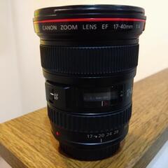Canon EF17mm〜40mm f4 L USM 中古美品 　