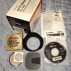 Canon EF17mm〜40mm f4 L USM 中古美品 　