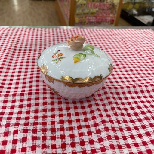 【ドリーム川西店御来店限定】 HEREND HVNGARY/シュガーポット/中古品【2003249255626265】