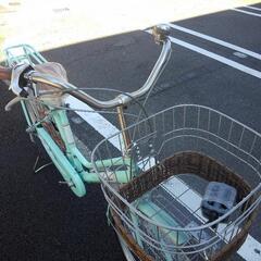 展示車処分価格！新品！フルールデユオ　27インチ　3段ギヤ　LEDオートライト　身長１５０㎝から　税込２３２８０円　当店販売価格税込３２０９８円