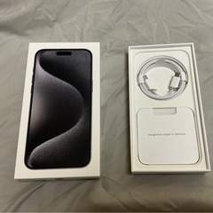 【iPhone15ProMax】 256GB ブラック SIMフリー