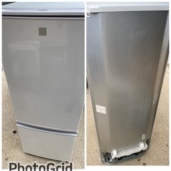 お薦め品‼️シャープどっちもつけかえドア2ドア冷凍冷蔵庫167L2018年