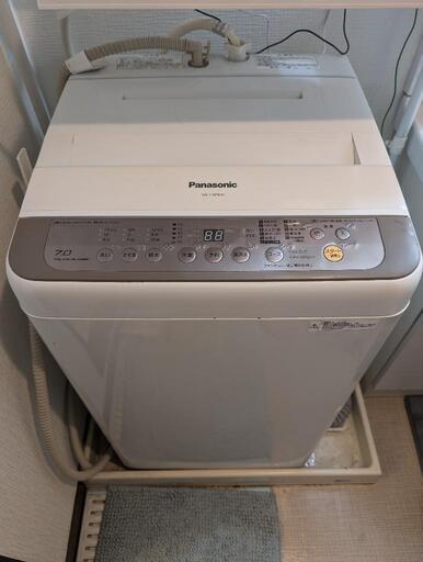 Panasonic 洗濯機 NA-F70PB10 7.0㎏ 2017年製☆
