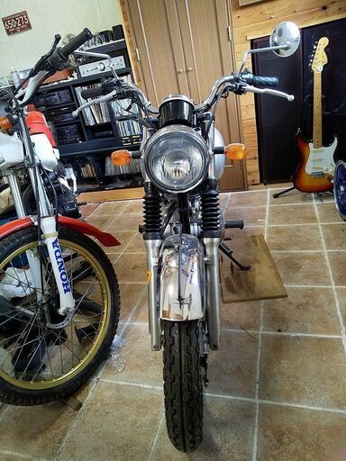 カワサキ エストレア RSカスタム 1996年 希少なドラムブレーキ