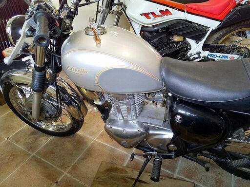 カワサキ エストレア RSカスタム 1996年 希少なドラムブレーキ