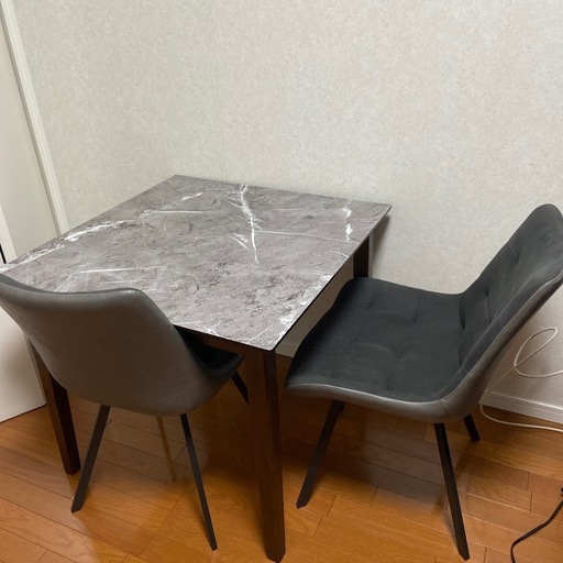 美品 2人用ダイニングセット