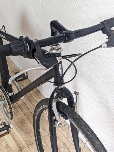 クロスバイク マットブラック PayPay払いOK! クロスバイク マットブラック PayPay払いOK! Feel sky アルミクロス