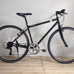 クロスバイク マットブラック PayPay払いOK!