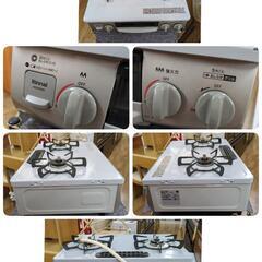 J334  ★多少使用感★Rinnai★都市ガスコンロ★水無し片面焼きグリル