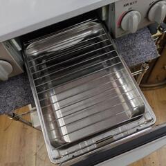 J334  ★多少使用感★Rinnai★都市ガスコンロ★水無し片面焼きグリル