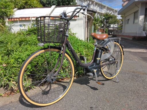 ヤマハ　PASnatura　２６インチの電動自転車です。前後タイヤ新品交換済みです。