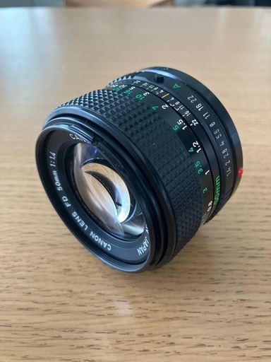 Canon キャノン単焦点レンズ FD 50mm F1.4