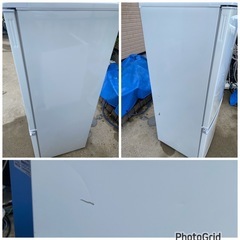  2018年製🌟 シャープ 167L 2ドア冷蔵庫 つけかえどっちもドア SJ-17E5-KW(0918c)