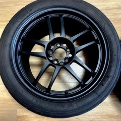 WORK emotion 極 17インチ 9.5j 新品同様美品 室内保管 2本 引き取り  