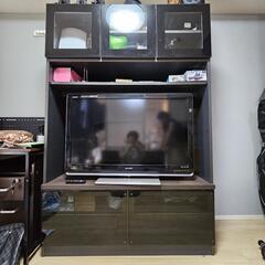 【引き取り限定】壁面収納 キャビネット オシャレ

