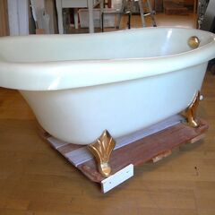 猫足バスタブ 置き型 置き型 お風呂 浴槽 猫脚 浴室 ヨーロピアン アンティーク 洋風 長さ162cm