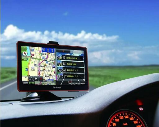 未使用Di・NAVI ポータブルカーナビゲーション 7インチワイド 12v24v対応　るるぶデータ搭載 DNC-076B\n