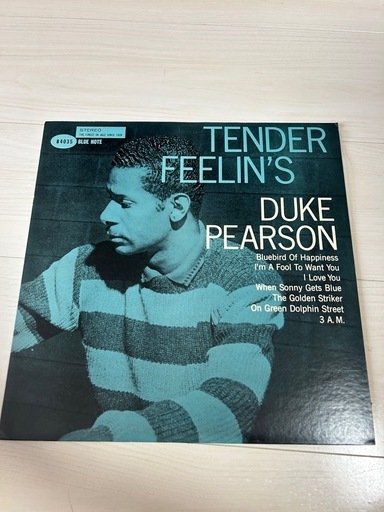 DUKE PEARSON / Tender Feelin’s  デューク ピアソン テンダー フィーリンズ LP