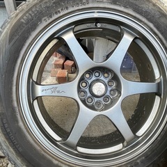 格安スタッドレ！かっこいい
6本スポークス