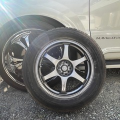 格安スタッドレ！かっこいい
6本スポークス