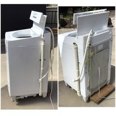 70【美品】東芝 全自動洗濯機 AW-8D7（W）8㎏ ZABOON 高さ93㎝ 横幅54㎝ 奥行53㎝ 2018年製 TOSHIBA 白 ホワイト