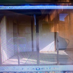 ③サツシです　枠有り　和室で使用してました