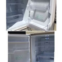 71【美品】シャープ SHARP 冷蔵庫 ファミリー 2016年製 3ドア 350L ホワイト ファン式 両方開き SJ-PW35C-C