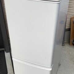 RKGRE-385】特価！三菱/146L 2ドア冷凍冷蔵庫/MR-P15H-W/中古品/2023年