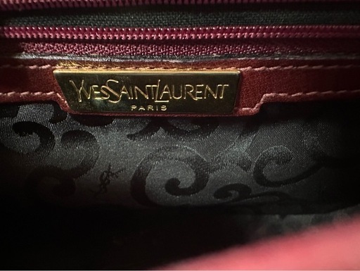 YSL イヴサンローラン 半月型ショルダーバッグ