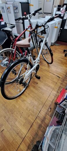 【リサイクルショップどりーむ鹿大前店】No.1671　自転車　26インチ　女の子でも乗りやすい(^O^)／