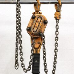 【ヤ取9/29終了】≪C252ジ≫KITO/キトー レバーブロック 0.8t LB008 荷締め 固定 運輸 橋梁 建設 土木 造船 林業 工具 現場作業 現状品