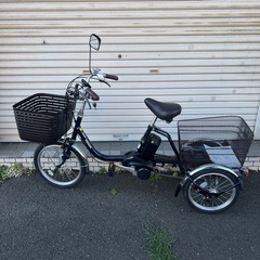 Panasonic パナソニック 電動アシスト三輪自転車 BE-ELR834 説明書付き