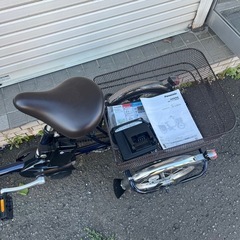 Panasonic パナソニック 電動アシスト三輪自転車 BE-ELR834 説明書付き
