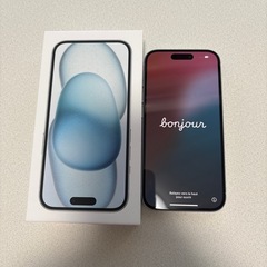 【美品】iPhone 15 128gb SIMフリー 電池97%