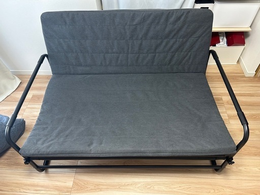 HAMMARN ハッマルン ソファベッド クニーサ ダークグレー イケア IKEA