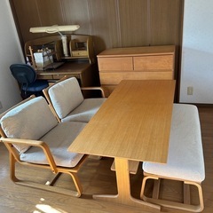 無印良品 ローテーブルセット