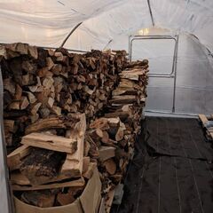 ガーデンハウス・ビニールハウス 1棟分 （約3.6坪 幅約3m×奥行約4m×高さ約2m）外側ビニール部分は高圧洗浄後お引渡し