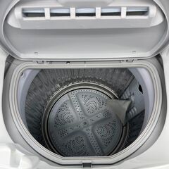値下げしました！！　6ヶ月保証付き！！　乾燥機付き　洗濯機　シャープ　ES-T5E7　2020　幅(W)565mm × 奥行(D)590mm ×  高さ(H)985mm